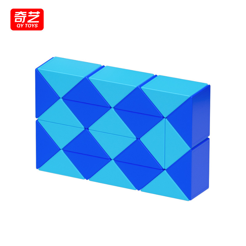Qiyi 新しいマジック定規 ダブルカラー 24 36 48 60 72 セクション 2 色マジック定規 マカロン マルチカラー マジック定規|undefined