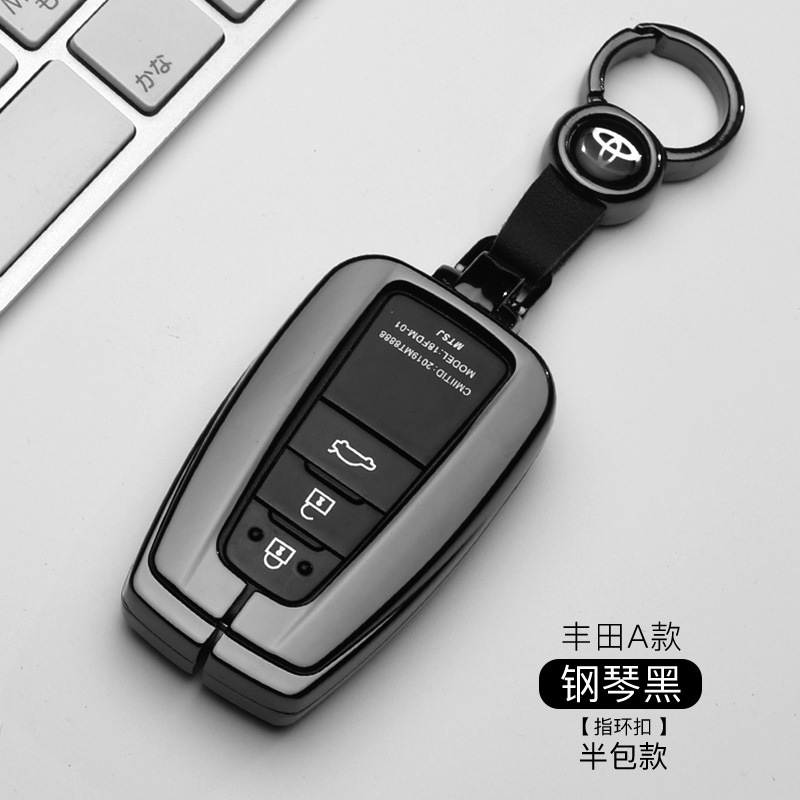 (하프 팩) 피아노 블랙 + 링 버클