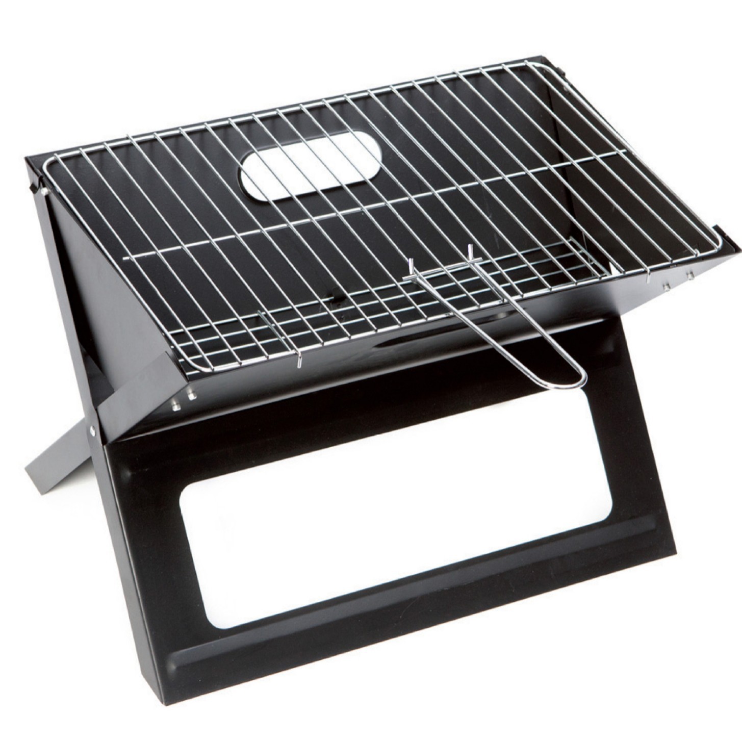 Tijeras estufa X-tipo plegable Parrilla de barbacoa al aire libre directo de fábrica portátil Parrilla de barbacoa del hogar