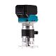 Brushless lithium battery trimming machine rechargeable woodworking board slotting tool digging hole engraving machine small gong machine electric wood milling