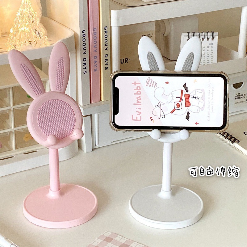 Little rabbit mobile phone holder ins ca...