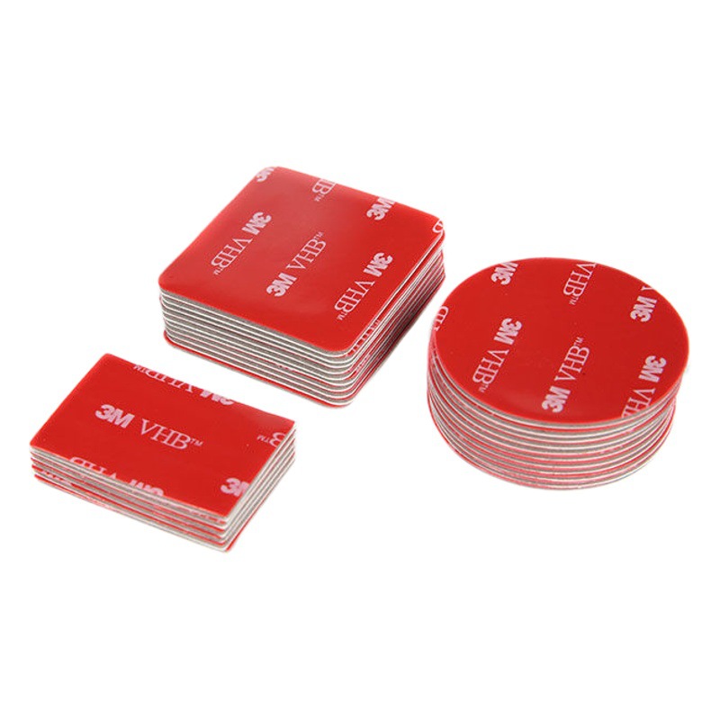 Cinta de doble cara VHB cinta adhesiva para coche fuerte soporte fijo para teléfono móvil etc cuadrado redondo sin costuras cinta de doble cara
