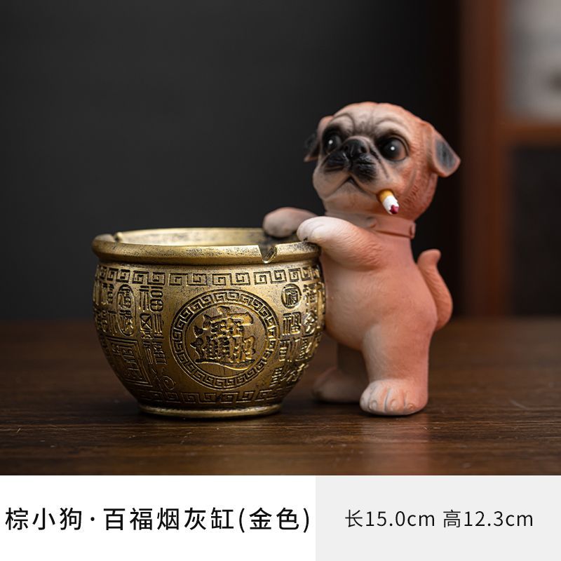 모모후쿠 실린더(브라운+골드)