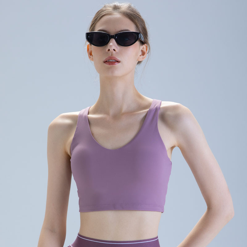 Transfronterizo corto con cojín de pecho para el deporte al aire libre juego de ocio fitness correr yoga suelto chaqueta con capuz seco rápido