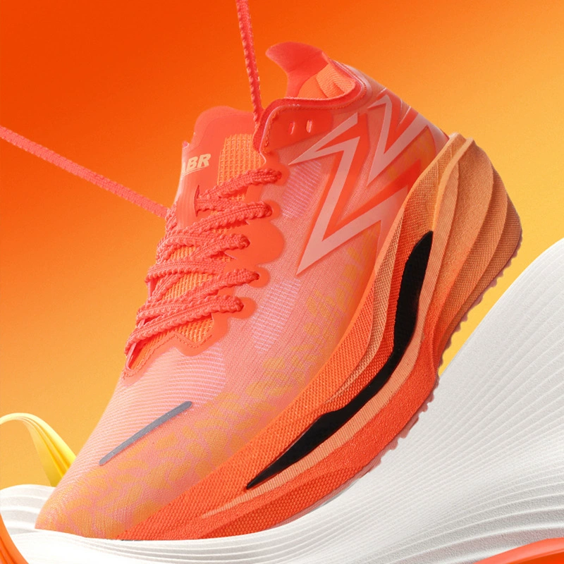 Летающие 3 кроссовки для бега мужчин и женщин новые профессиональные амортизирующие марафонские кроссовки Летние сетчатые дышащие кроссовки Мужская обувь 2