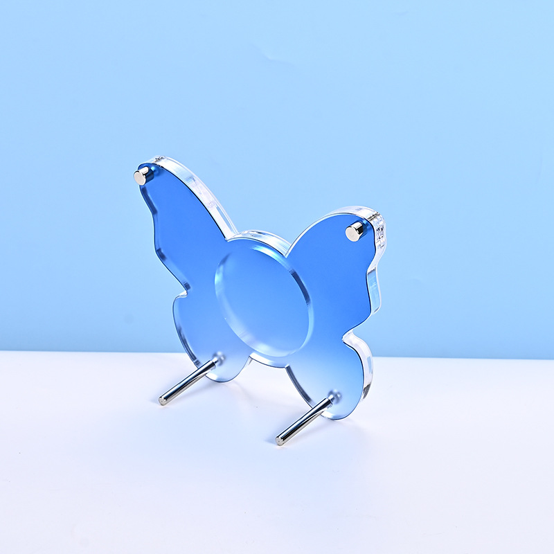 Acrylic badge, stand, removable storage system, (Physicals)