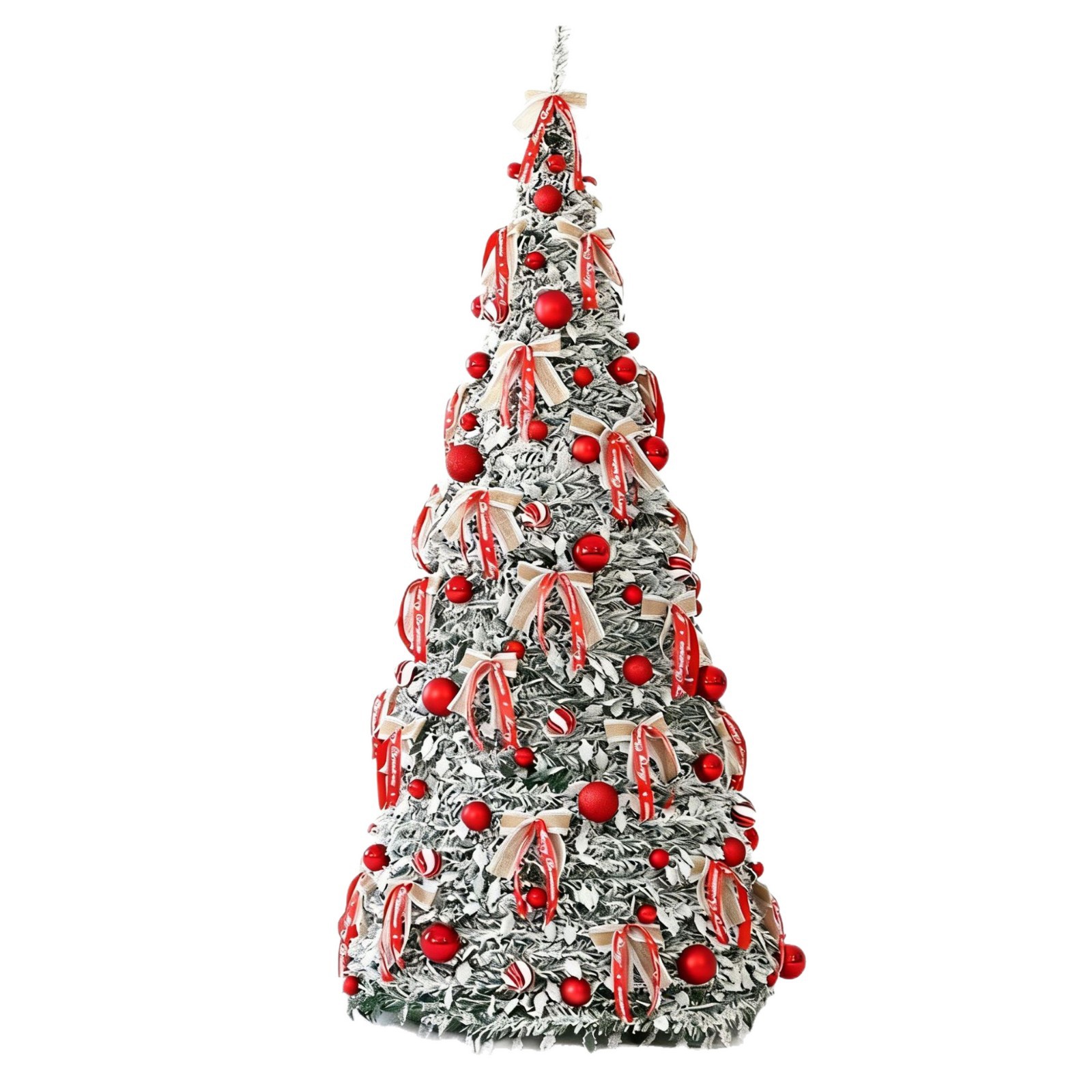 Transfronterizo con luz árbol de Navidad retráctil plegable árbol de Navidad conjunto de árbol de Navidad supermercado de Navidad para el hogar decoraciones navideñas