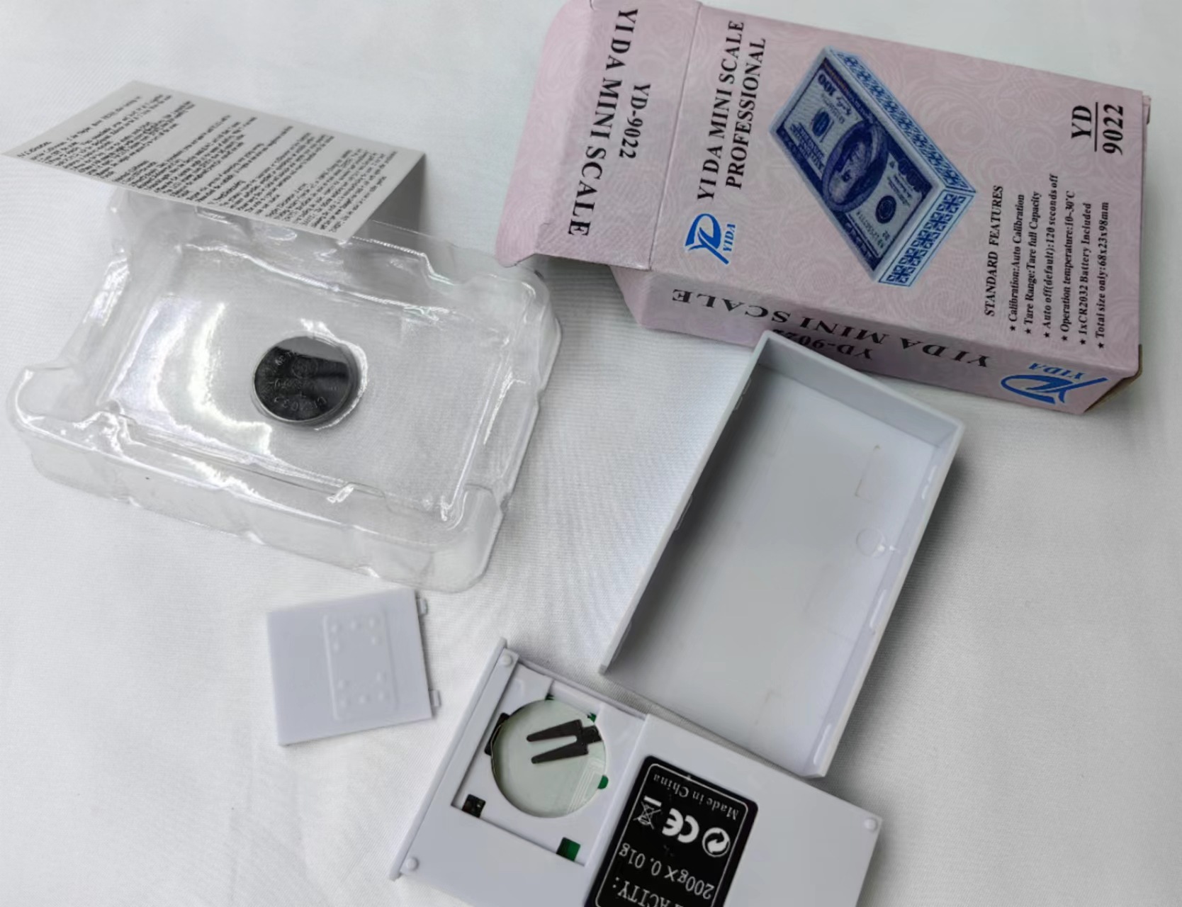 2023 nueva escala de joyería escala de oro 9022 escala electrónica 200g / 0.01g escala dólar escala de palma