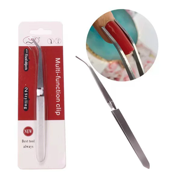 Nail shaping clip nail construction clip extension shaping clip nail sheet shaping pliers Crystal extension glue setting tool