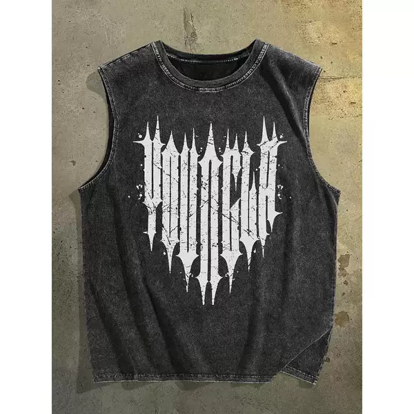 O 34115 YOUNGLA Men's Summer Fitness Sleeves T-Shirt American Style