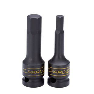 PARD Pneumatic Sleeve Hexagon Sleeve 3/4 Square Tenon Hexagon Sleeve Chrome Molybdenum Steel 10-32 Hexagon Sleeve