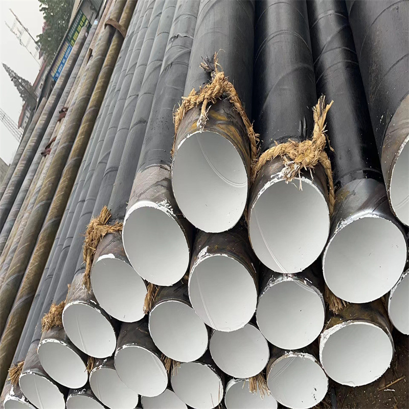 成都埋地钢管防腐环氧树脂钢管桩钢材批发市场四川自来水防腐钢管
