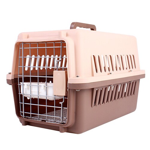 Pet flight box, dog transport box, cat shipping box, portable travel box, cat and dog cage box