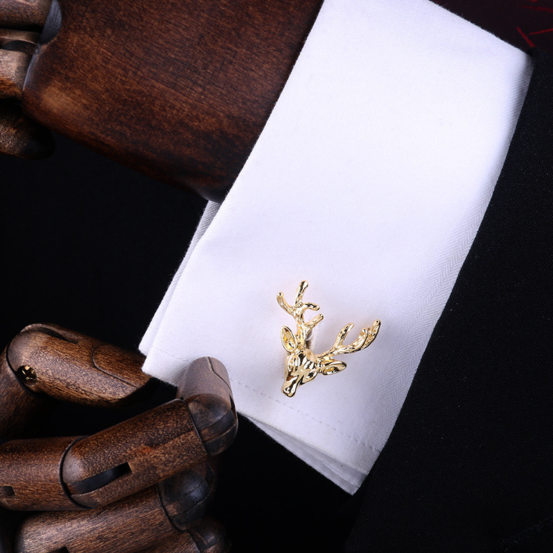 Three Color Optional French Shirt Buckle Men's Cuff Nail Cuff Decoration Cuff Nail Business Shirt Cuff Nail