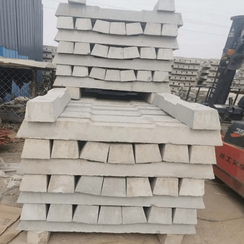 Dormiento de hormigón especial para carretera de cemento de mina con alta resistencia a la corrosión y instalación estable