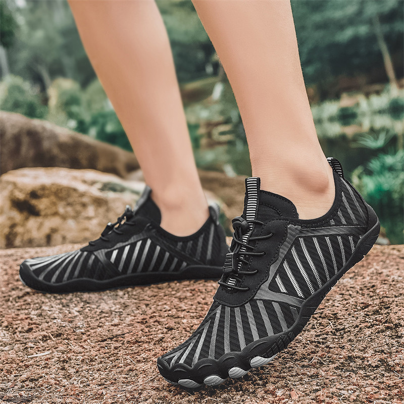 2024 verano nuevo hombre y mujer al aire libre zapatos de montaña respirables y resistentes al desgaste zapatos de agua