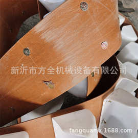 皮带提升机挖斗 DS1814塑料瓦斗 白色畚斗 聚乙烯加厚材料料斗