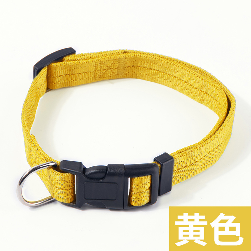 Collar de perro mascota Husky Collar de perro grande Golden Retriever Collar de anillo de perro Método de collar de perro pequeño y mediano Collar de gato