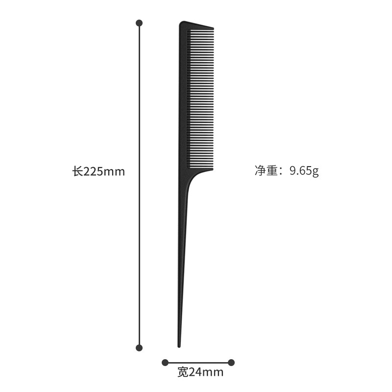 国境を越えた売れ筋ヘアコーム、トニーペイントポイントテールコーム、厚みのある広歯コーム、スムージングヘアコーム、両面コーム、アップルコームセット|undefined