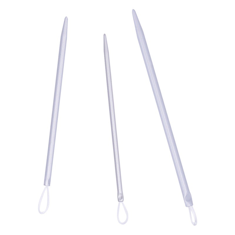 SKC varilla de hilo de nylon aguja varilla de aluminio colorido traje de aguja suéter de punto grueso herramienta de tejer aguja