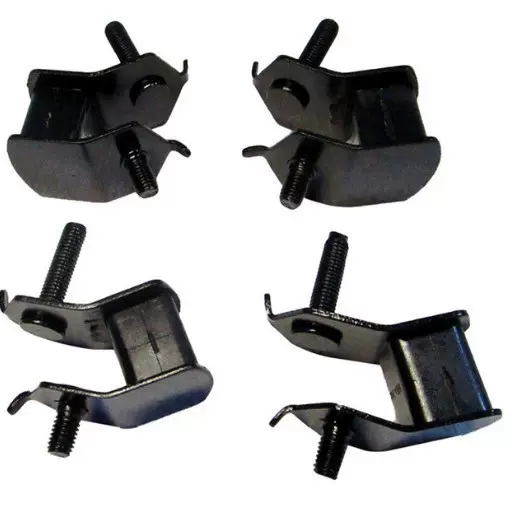 汽油发电机组配件 168F/170F 2KW-3KW 缓冲防震脚 机架脚垫 减震