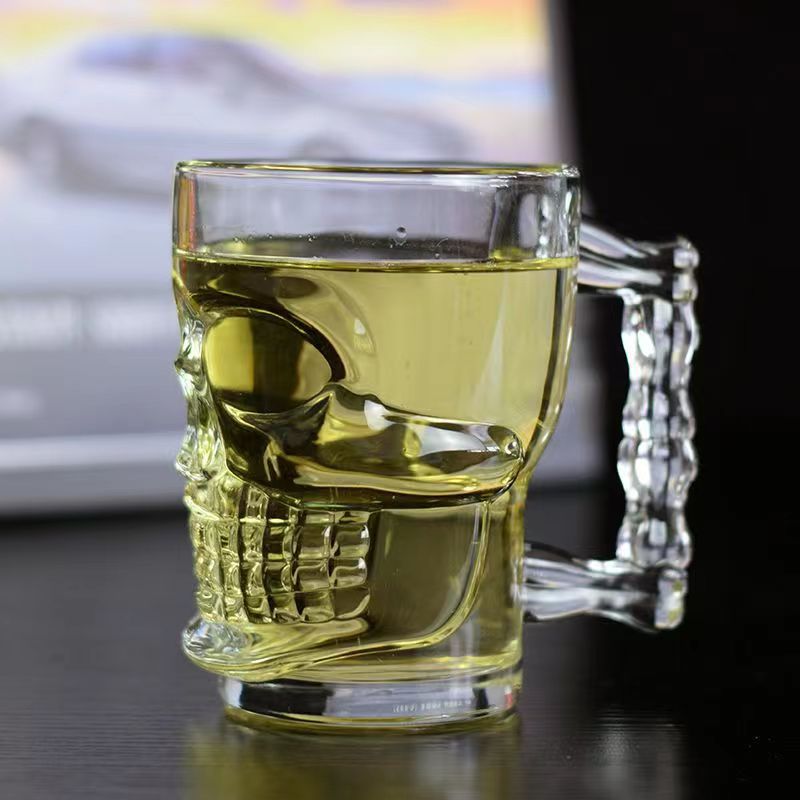 Cráneo copa de vino copa de cóctel Whisky espíritus personalizados creativo copa de vino creativo conjunto de vino al por mayor