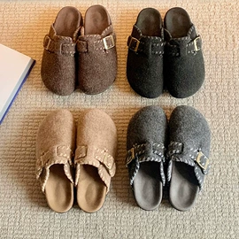 女式皮靴;厚底拖鞋;平底拖鞋