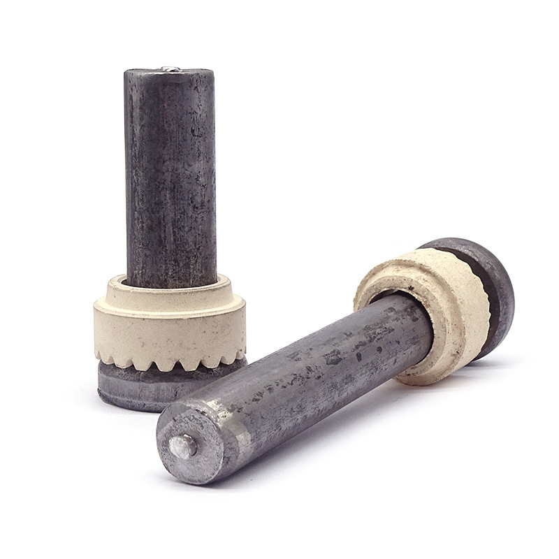 Clavos de soldadura magnéticos y de cizalla | Cabeza cilíndrica, anillo magnético | Suministro industrial de acero