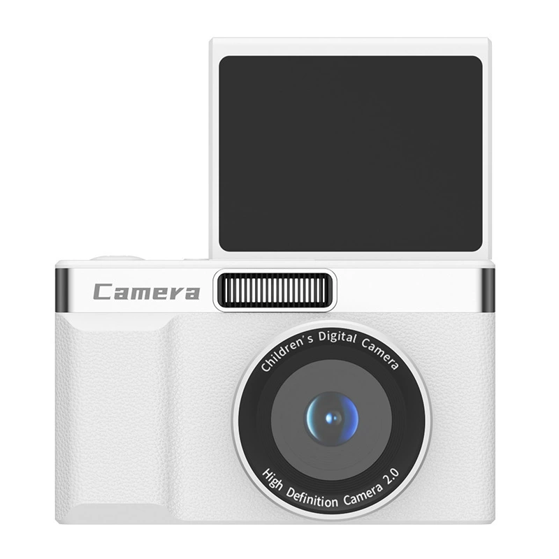 Retro digital camera, handheld CCD, 180° flip, compact student camera, 32 GB option