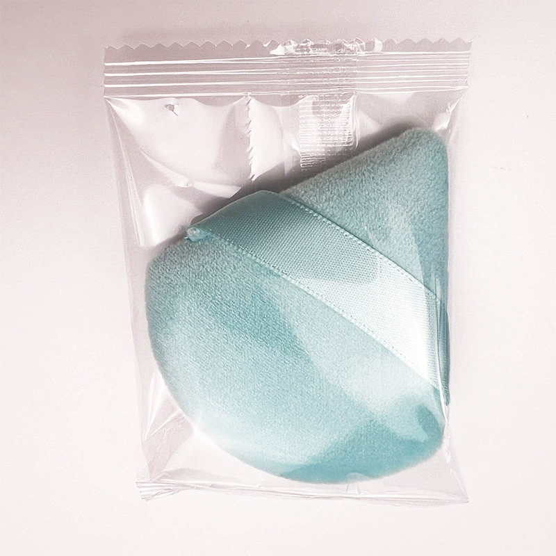 Loose Powder Puff Triangular Soft Sponge, Velvet Makeup Applicator, Multi-color Options