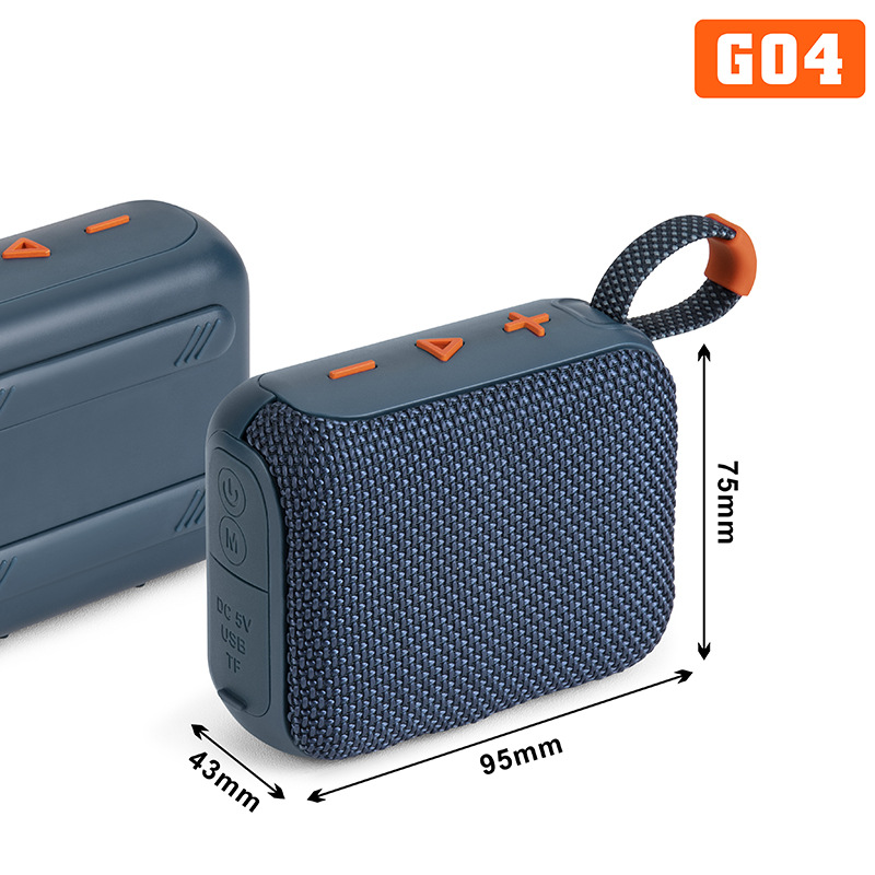 新品GO4コードレスブルートゥースオーディオTWSアウトドア家庭用ポータブルミニサブウーファーカードプレゼントスピーカー