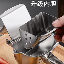 德国304不锈钢手动榨汁机多功能家用水果压汁器挤柠檬橙子榨汁器