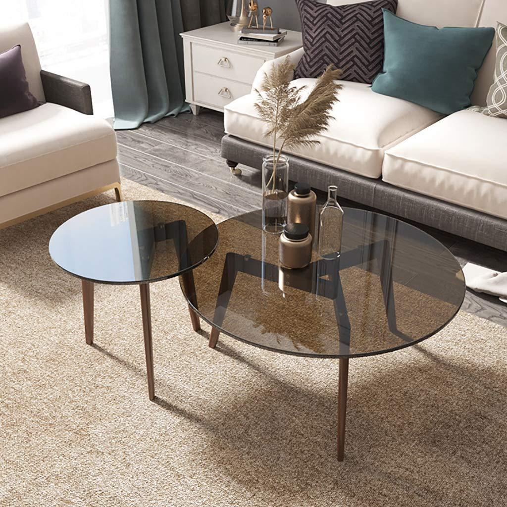 Mesa de té transfronteriza para niños y madres domésticos combinación de mesa redonda de tipo pequeño moderno simple mesa de café de la tarde
