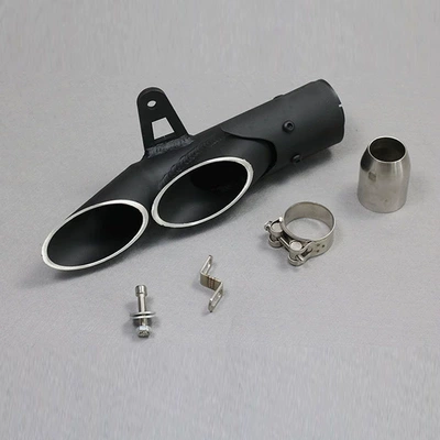 Motorcycle modified exhaust pipe Yamaha Exhaust pipe - b-two-holes
