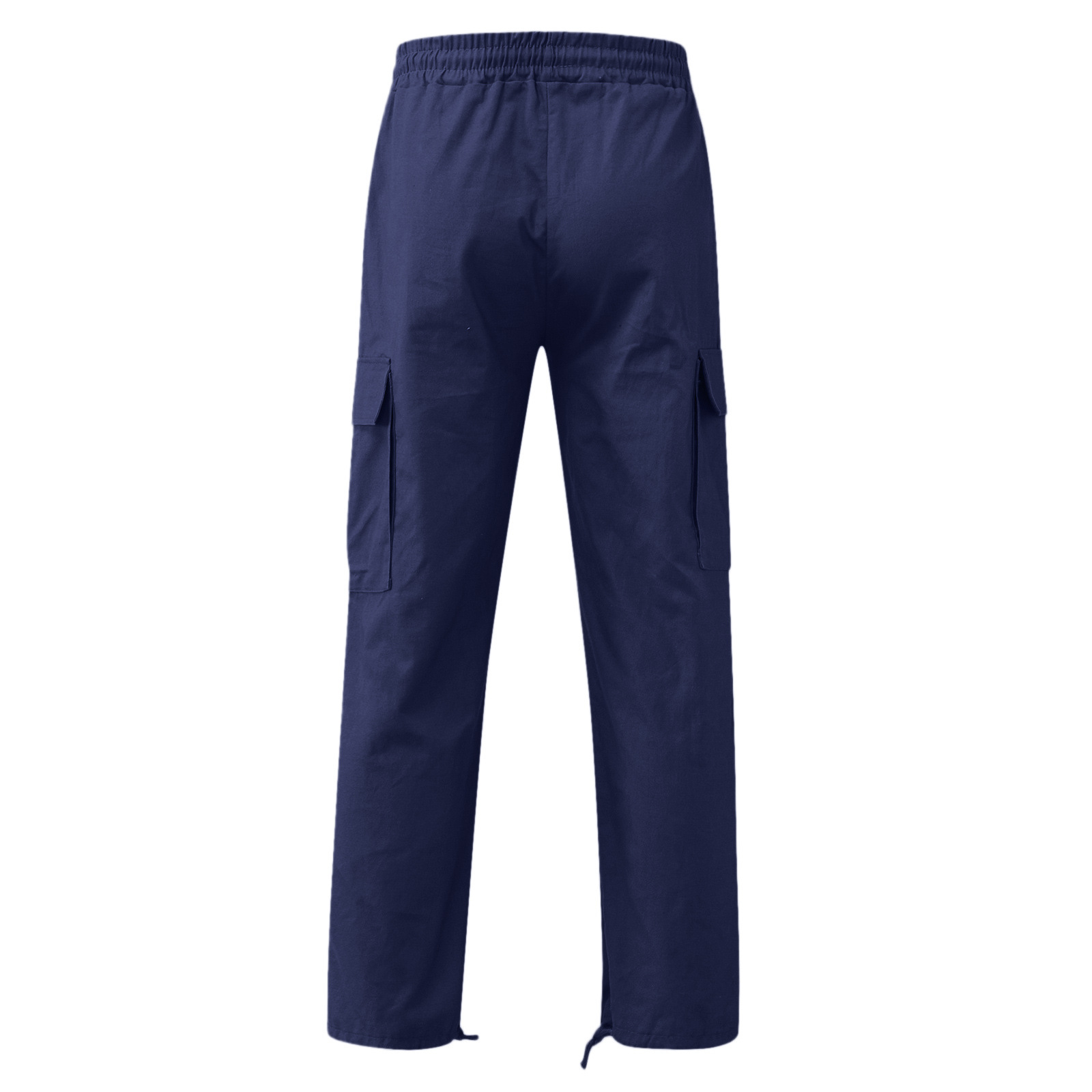 Pantalons de travail décontractés pour hommes, nouvelle collection printemps-automne, avec cordon de serrage et poches_voghion.com
