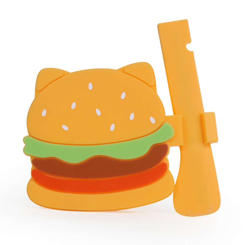 Cerradura de abrelatas para gatos, tapa de sellado fresca a prueba de polvo, cuchara de silicona, tapa de sellado especial para mascotas tres en uno