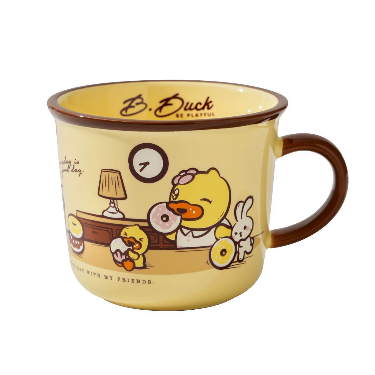 Керамическая чашка co-branded B.duck интернет-знаменитость мультяшный цыплёнок милый кружка высококлассная сувенирная питьевая чашка