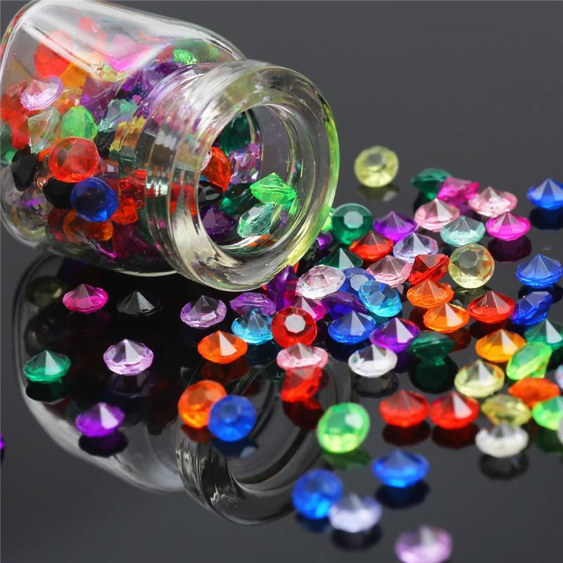 Nail Art Transparent Round Pointed Rhinestones, Stereo Pointed Rhinestones, Nail Glass, DIY Acrylic Rhinestone Material Accessories