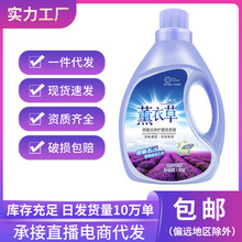 洗衣液批发厂家瓶装薰衣草香氛洗衣液量批一箱一件代发包邮