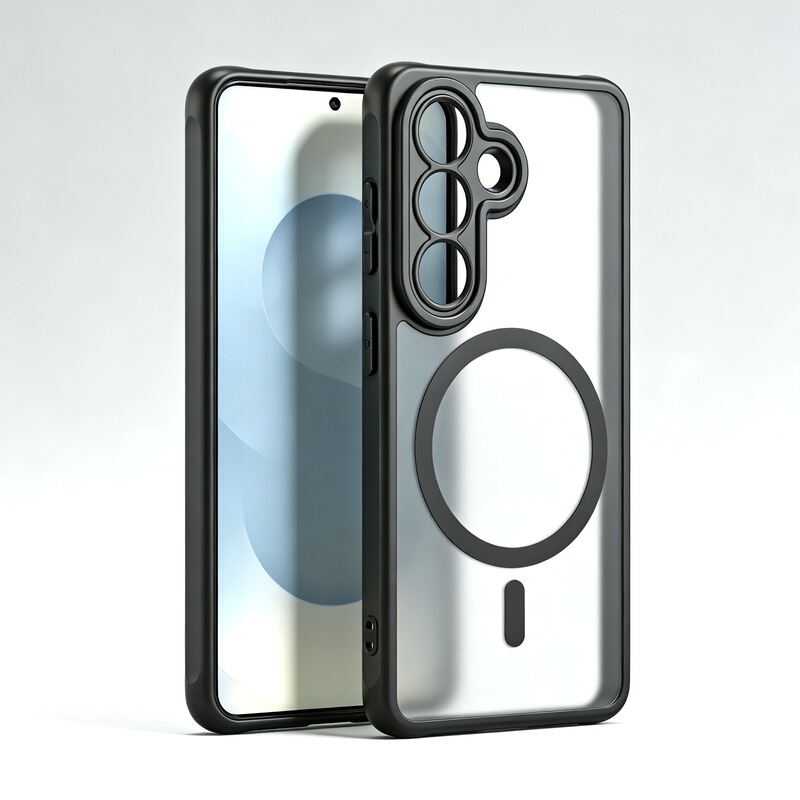 Suitable for Samsung A37 Phone Case, Skin-Feel Magnetic Model, Galaxy S25 Plus Anti-Drop and Dirt-Resistant, S26 Ultra Hard