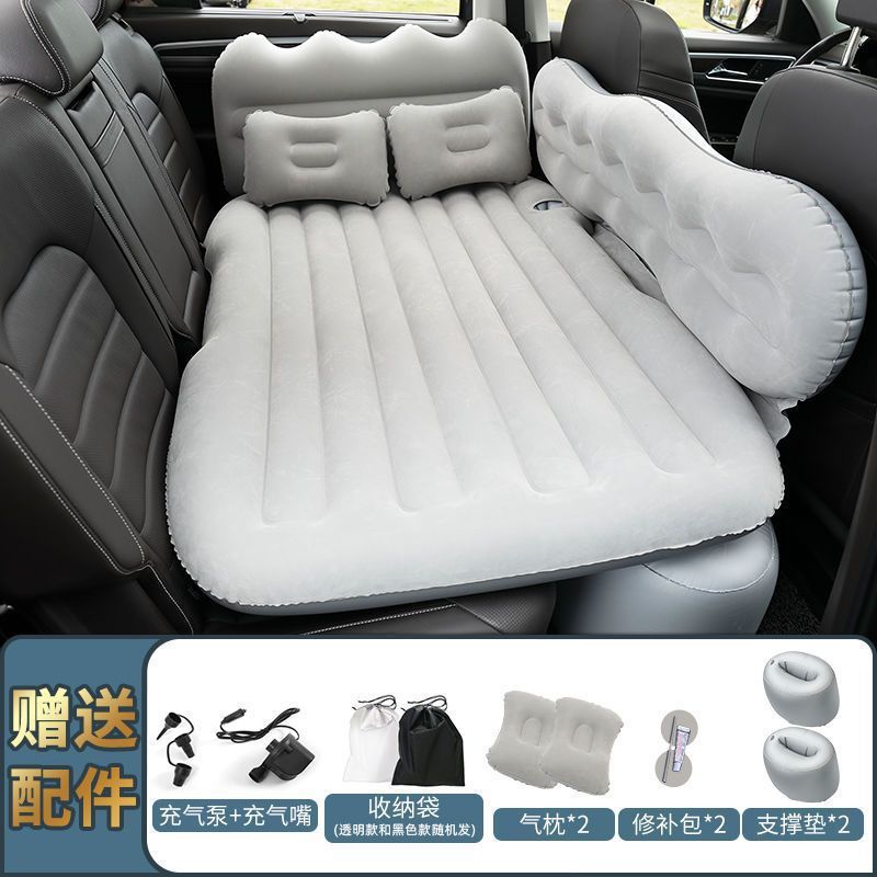 車用インフレータブルベッド、車用マットレス、後部旅行用ベッド、車内、後部座席スリーピングパッド、エアベッド|undefined