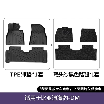 Tpe Eco-Friendly Car Floor Mats – Modelə uyğun ayaqaltı - 23-24-seal-dm-i-double-layer-floor-mat-elbow-gauze-blanket