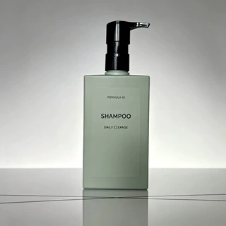 定制hdpe塑料300ml 扁方瓶洗发露沐浴露护发素洗手液空瓶