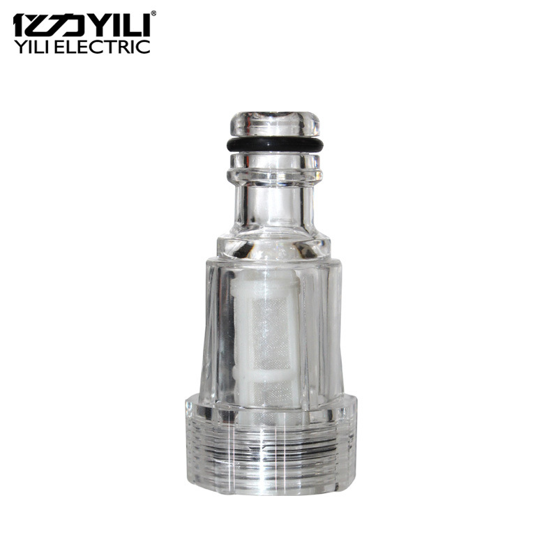 亿力洗车机配件高压清洗机过滤器进水过滤螺母组件通用过滤网接头