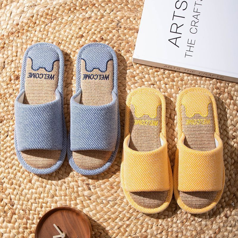 2026 New Linen Slippers for Men, Indoor Home Use, Silent, Non-Slip, Sweat-Absorbent, All-Season Cotton-Linen Non-Stinky Foot Slippers 2026 New Linen Slippers for Men, Indoor Home Use, Silent, Non-Slip, Sweat-Absorbent, All-Season Cotton-Linen Non-Stinky Foot Slippers