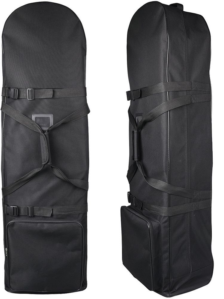 Bolsa de viaje para golf, bolsa de viaje para aerolíneas, plegable y práctica con ruedas, con correas adicionales, bolsa de viaje para golf.