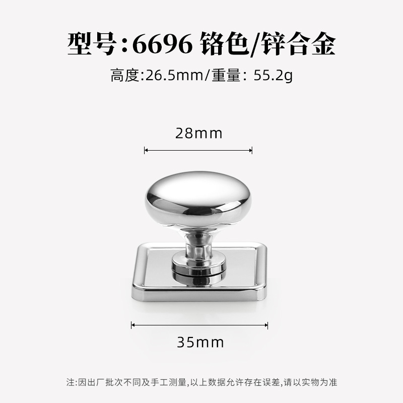 Ручка мебельная Lide Shi 6696 одноотворная