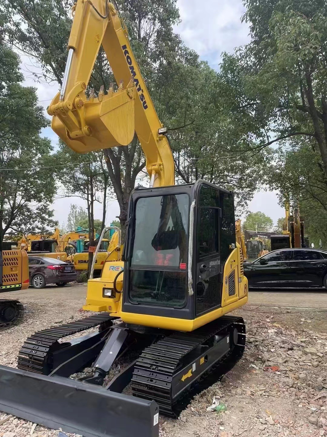 Exportaciones de comercio exterior y doméstico de segunda mano ShenGang75 Komatsu70 Carter307 excavadora Guangdong Mongolia Interior