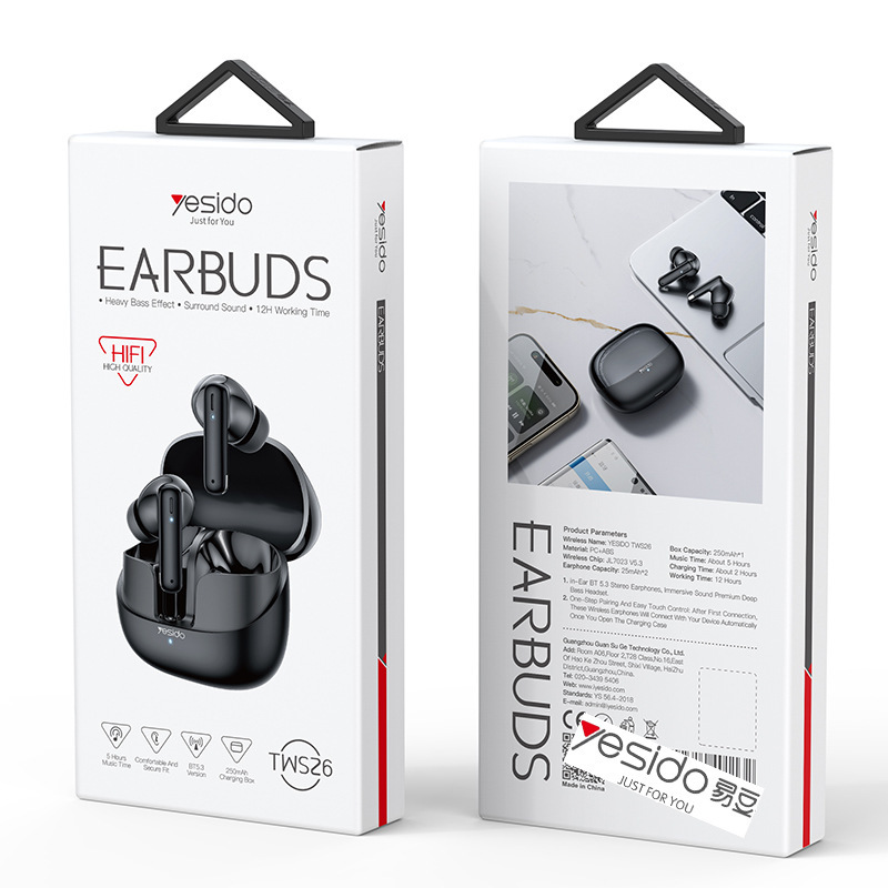 Yesido Bluetooth ヘッドセット ワイヤレス クロスボーダー 特別供給 配布 tws インイヤー ハーフヒンジ ヘッドセット Bluetooth ヘッドセット|undefined