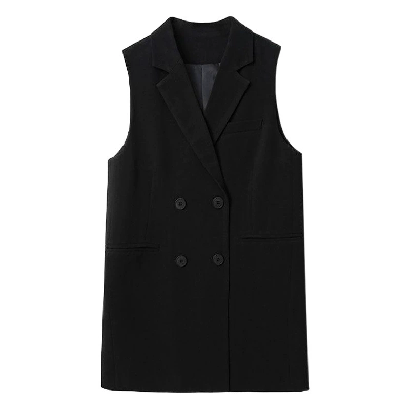 Новый плюс размер женщин осень толстая сестра мм Тонкий жилет крышка мяса возраст модный жилет [Real shot -0808